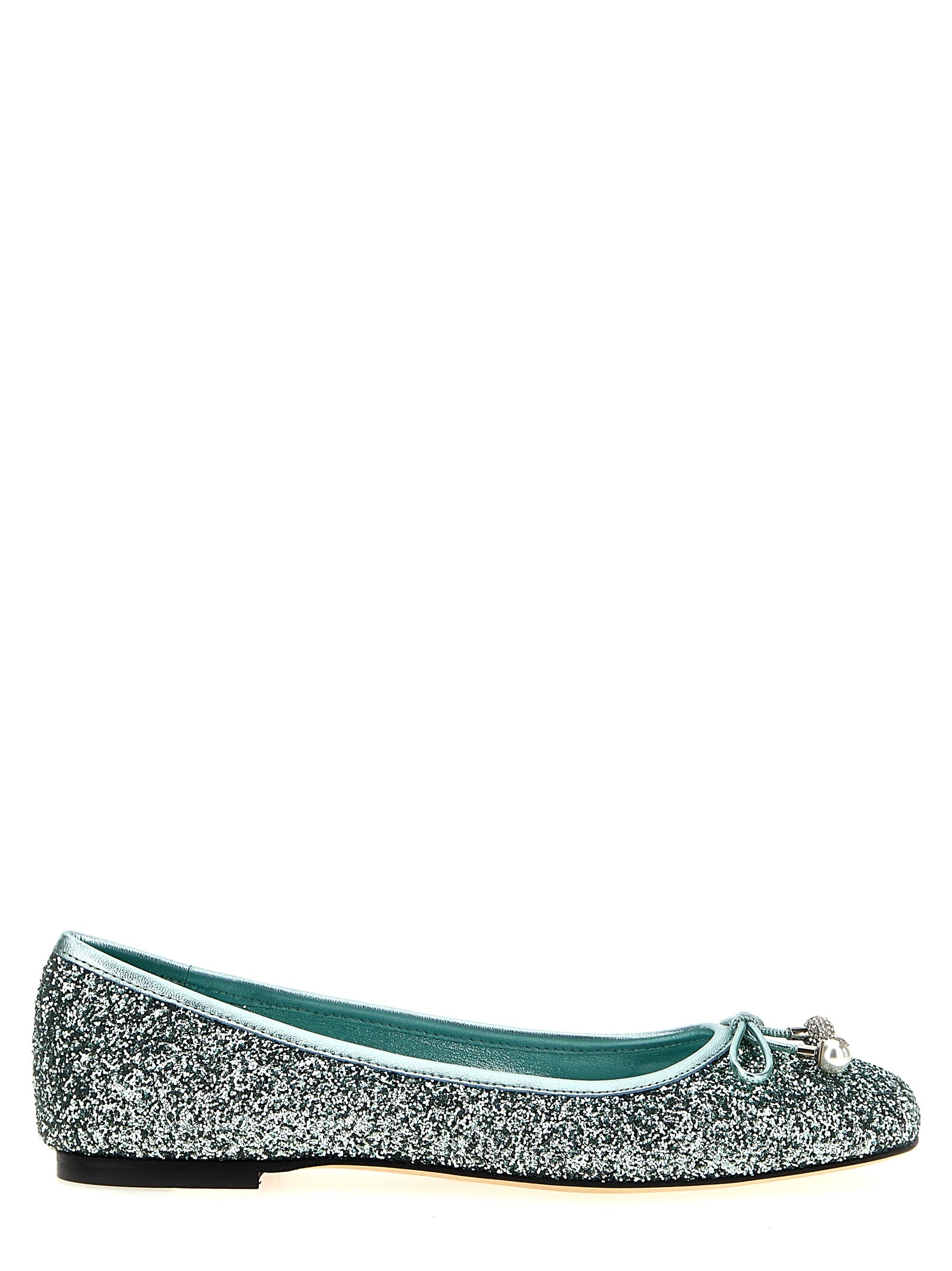 Elme ballet flats Green Textile Flat Shoes