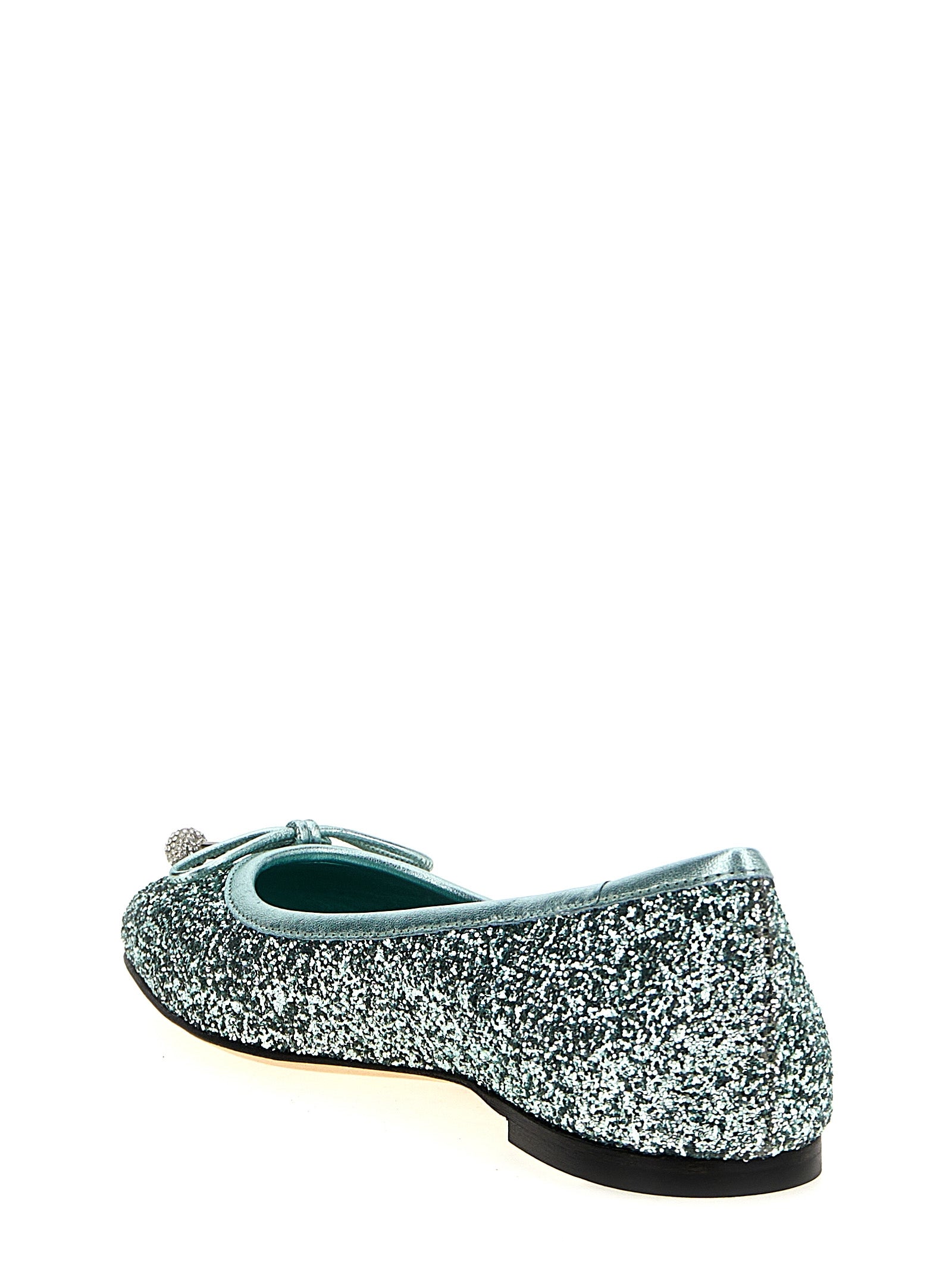 Elme ballet flats Green Textile Flat Shoes