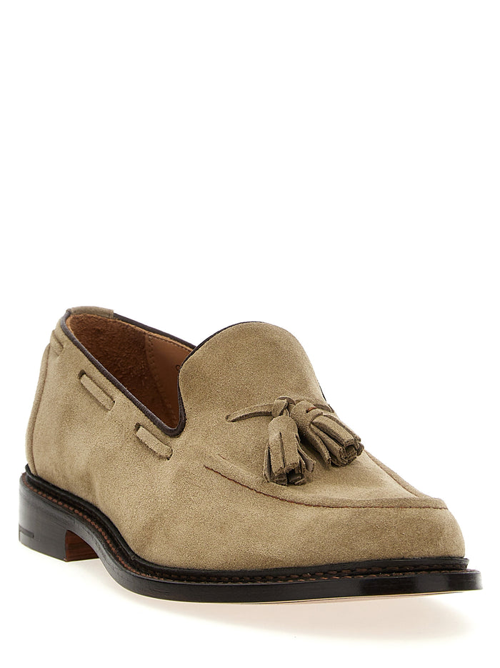 Elton loafers Beige Leather
