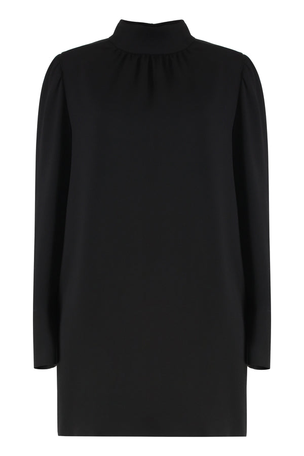 Embassy Crepe Dress Black Triacetate