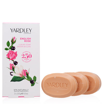 Yardley Of London English Rose Soap Trio 3.5 Oz One Color Perfumes