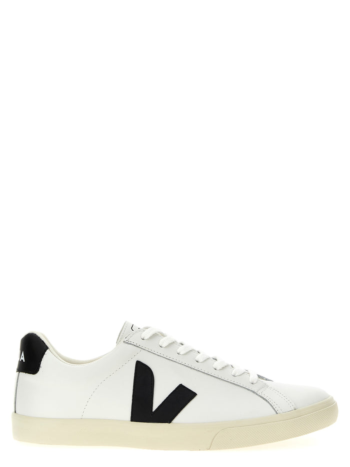 Esplar Logo sneakers White/black Calf Leather (bos Taurus)
