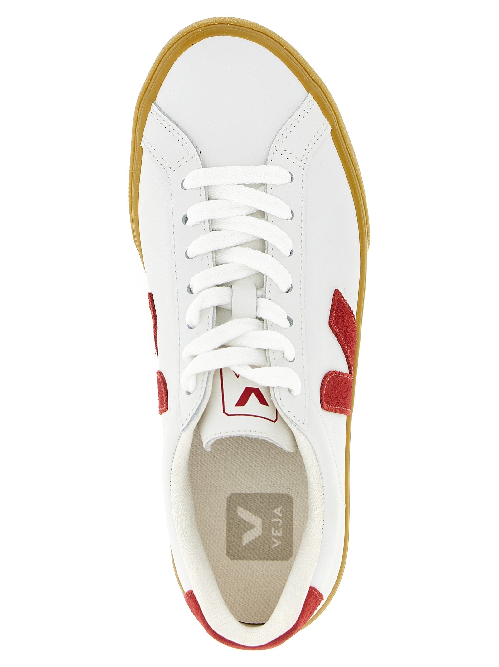 Esplar sneakers Red Calfskin Leather (bos Taurus)