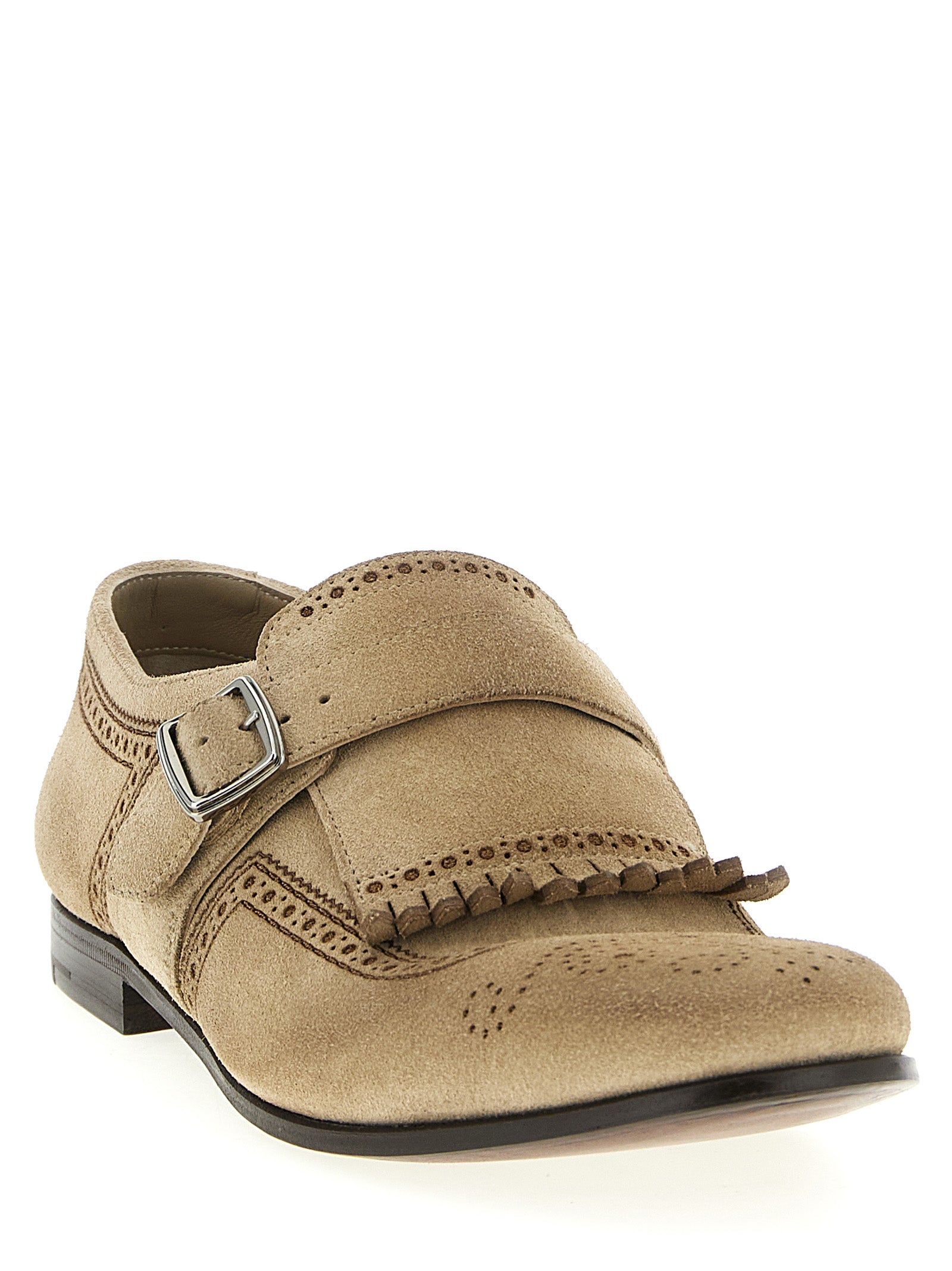 Shangai loafers Beige Calfskin Leather (bos Taurus)