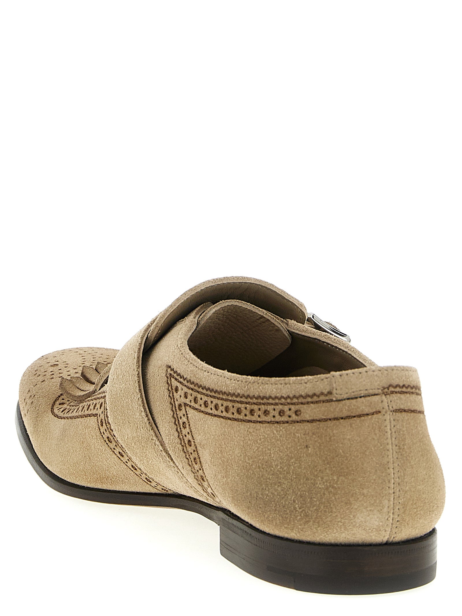 Shangai loafers Beige Calfskin Leather (bos Taurus)