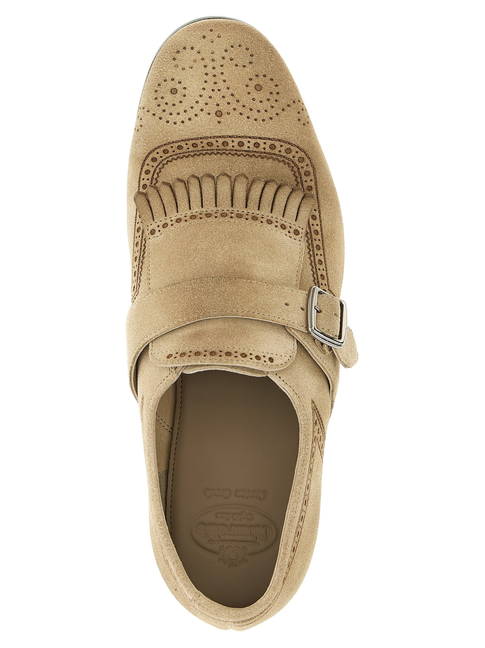 Shangai loafers Beige Calfskin Leather (bos Taurus)