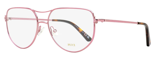 Pucci Clip-On Eyeglasses Ep5247 072 Metallic Pink 59mm Metal/plastic (acetate)