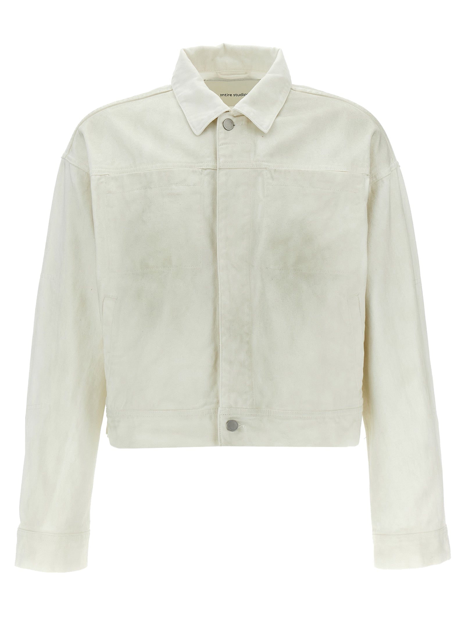 Gem jacket White Cotton Down Jacket, Parka, Casual