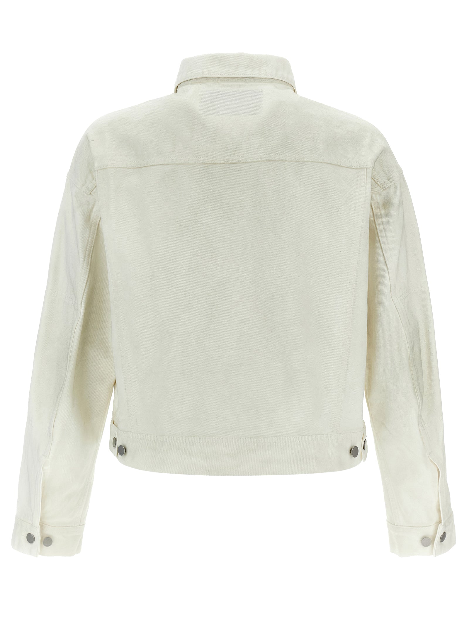 Gem jacket White Cotton Down Jacket, Parka, Casual