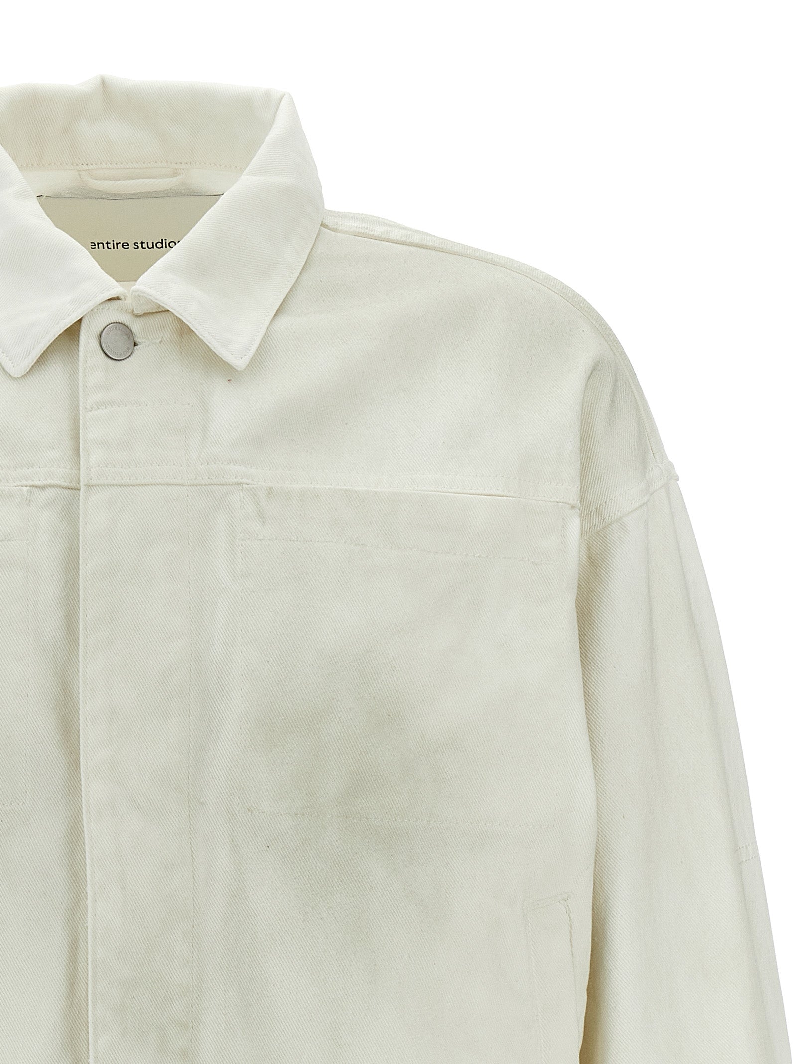 Gem jacket White Cotton Down Jacket, Parka, Casual