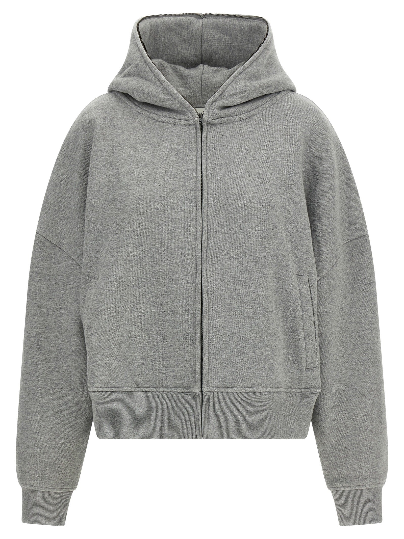 Eternal hoodie Gray Cotton Sweatshirt