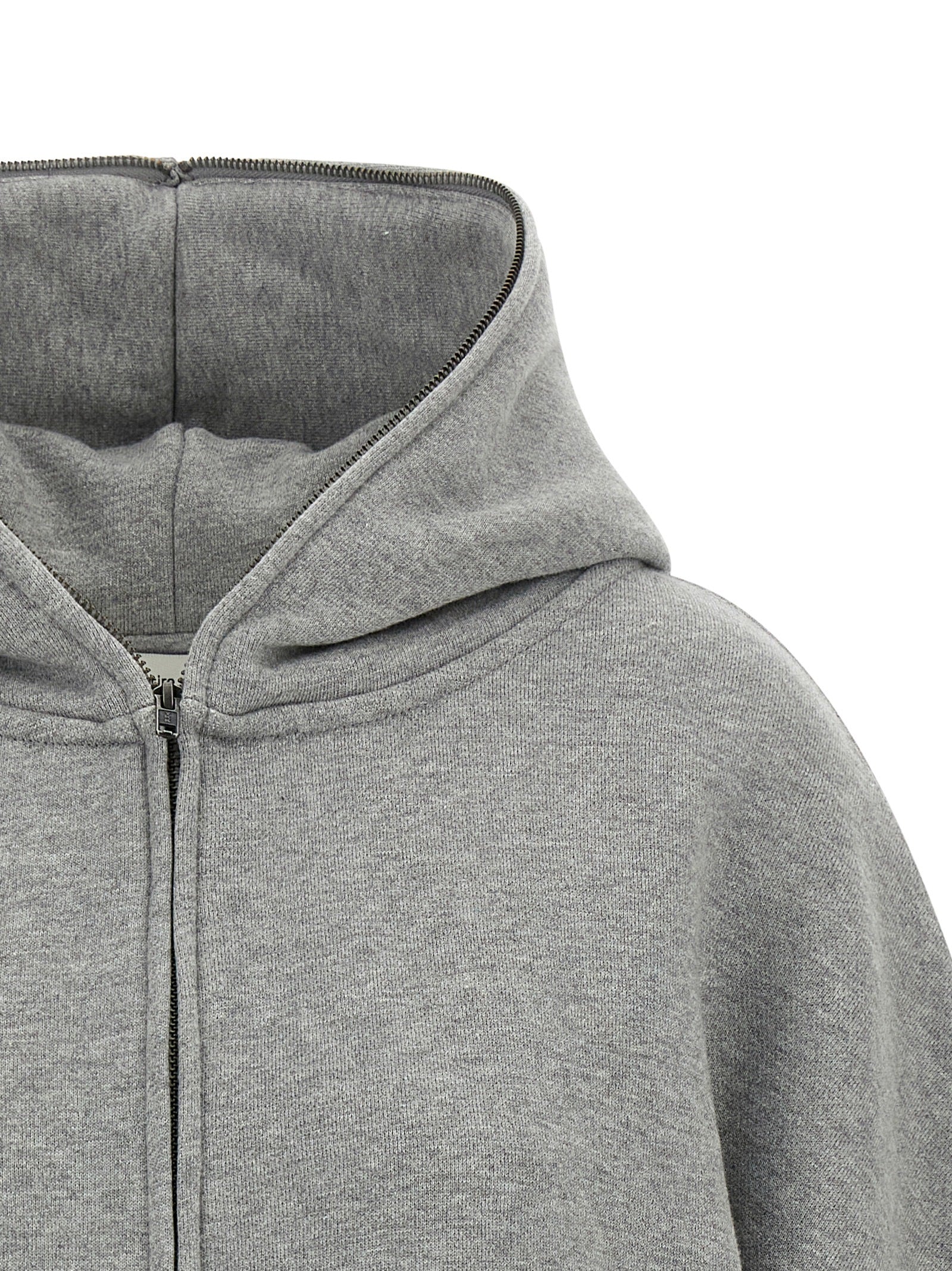 Eternal hoodie Gray Cotton Sweatshirt