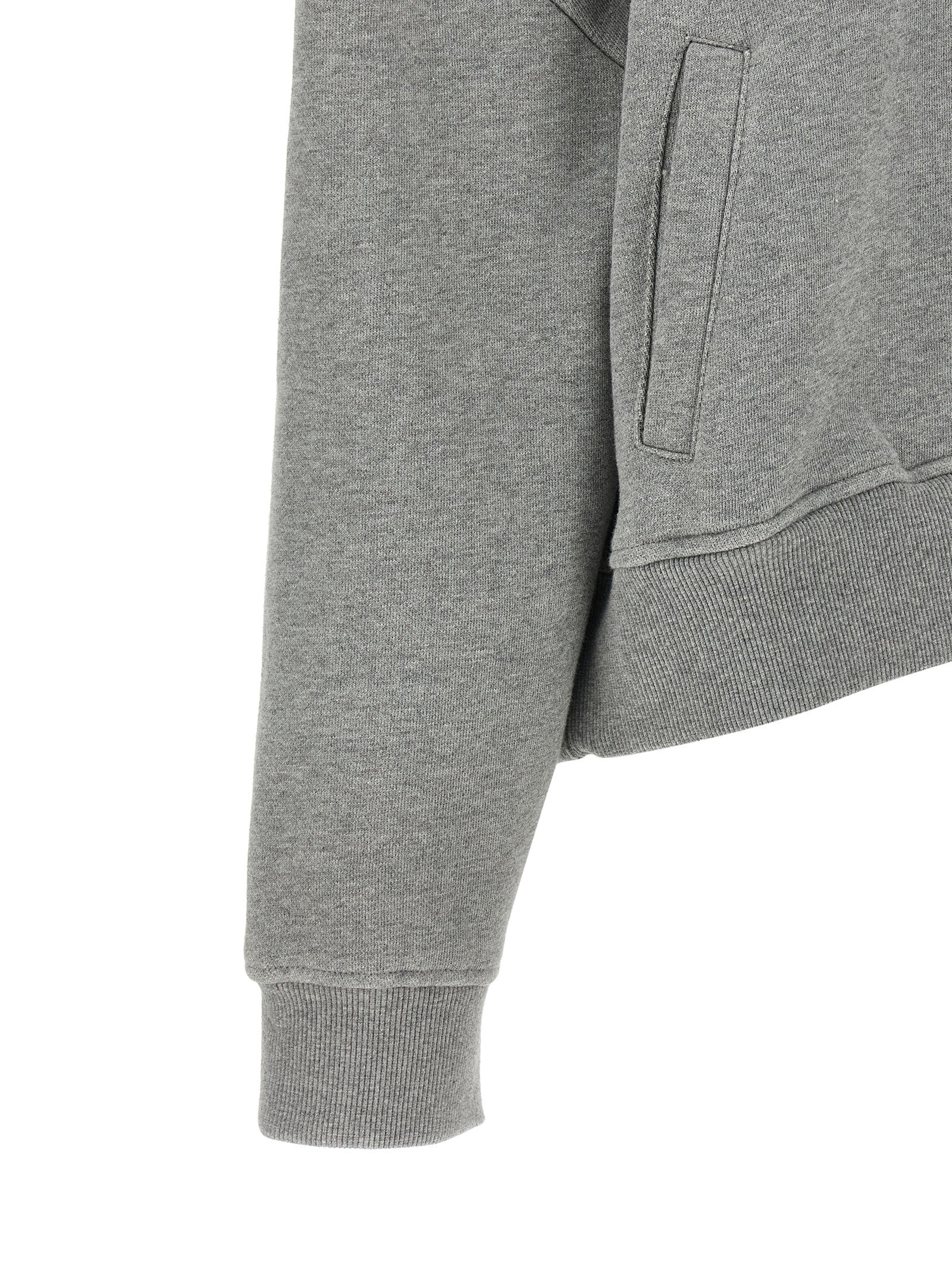 Eternal hoodie Gray Cotton Sweatshirt