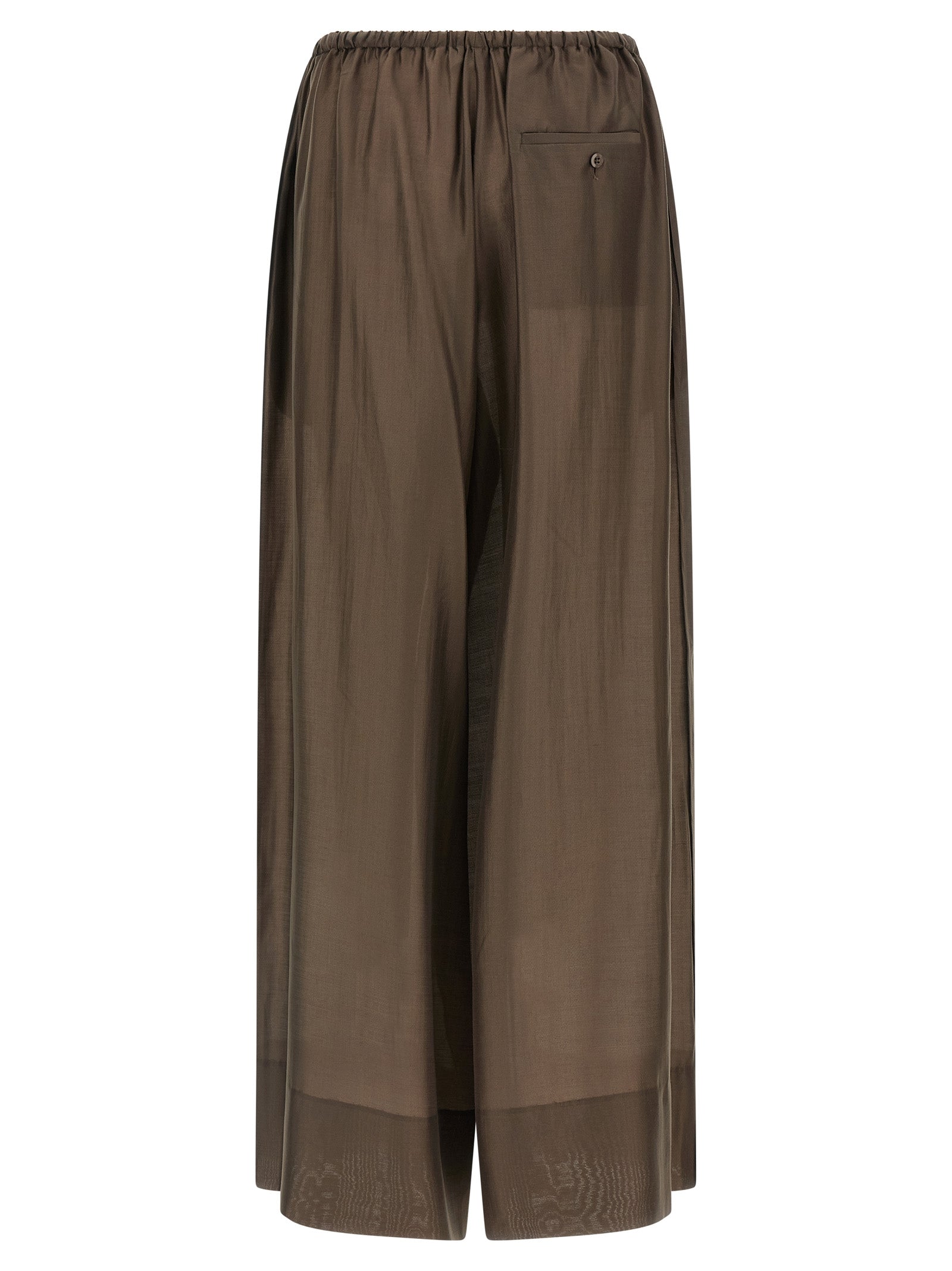 Vento Pants Brown Tencel