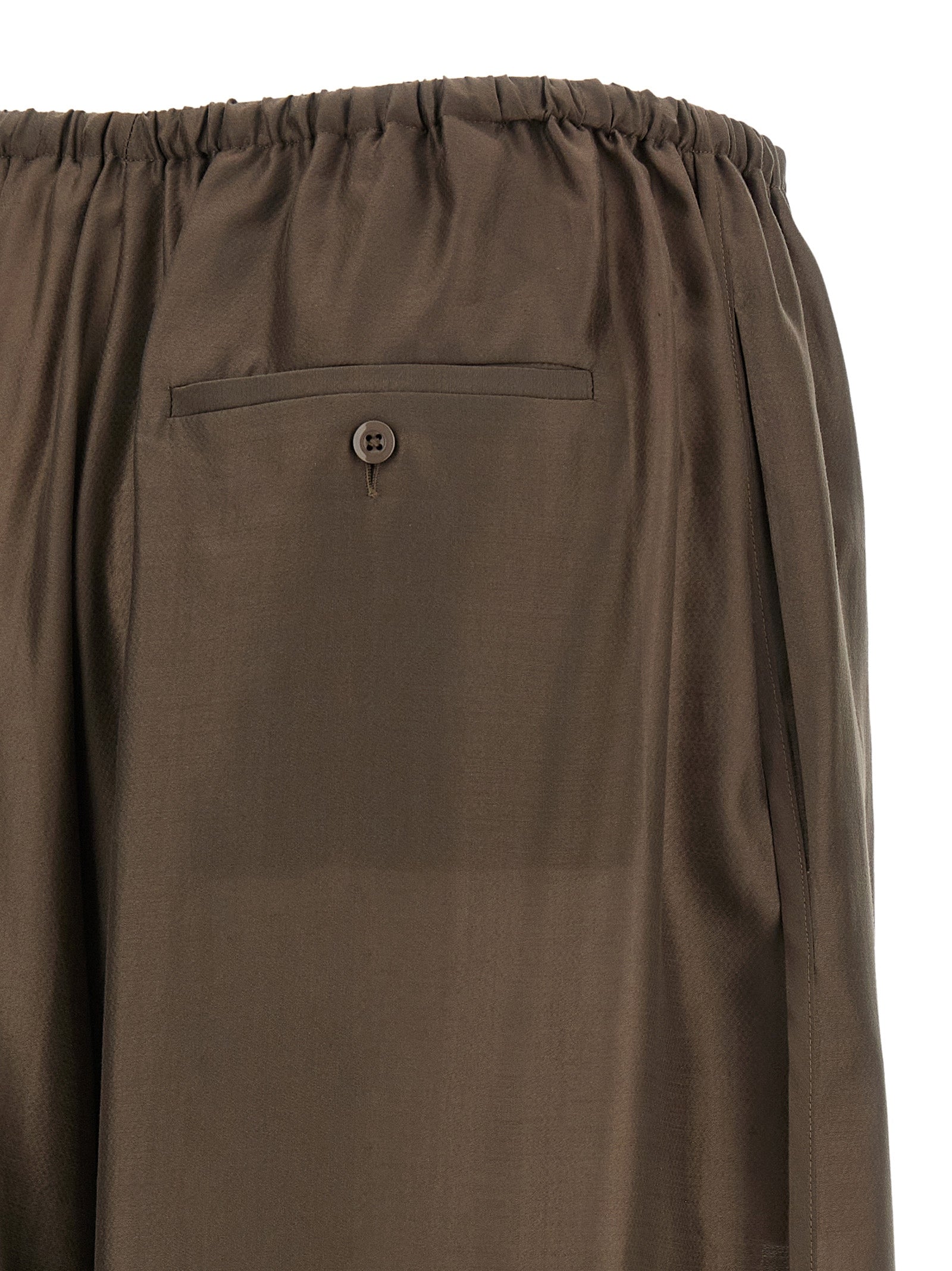 Vento Pants Brown Tencel