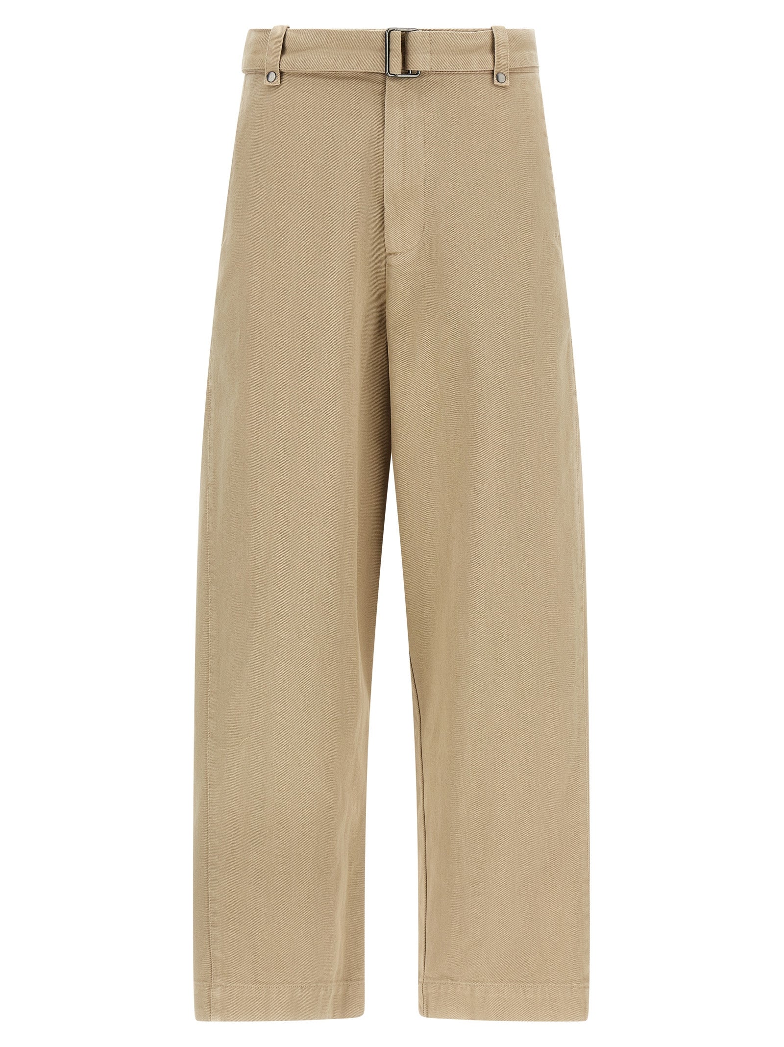 Gully pants Beige Cotton