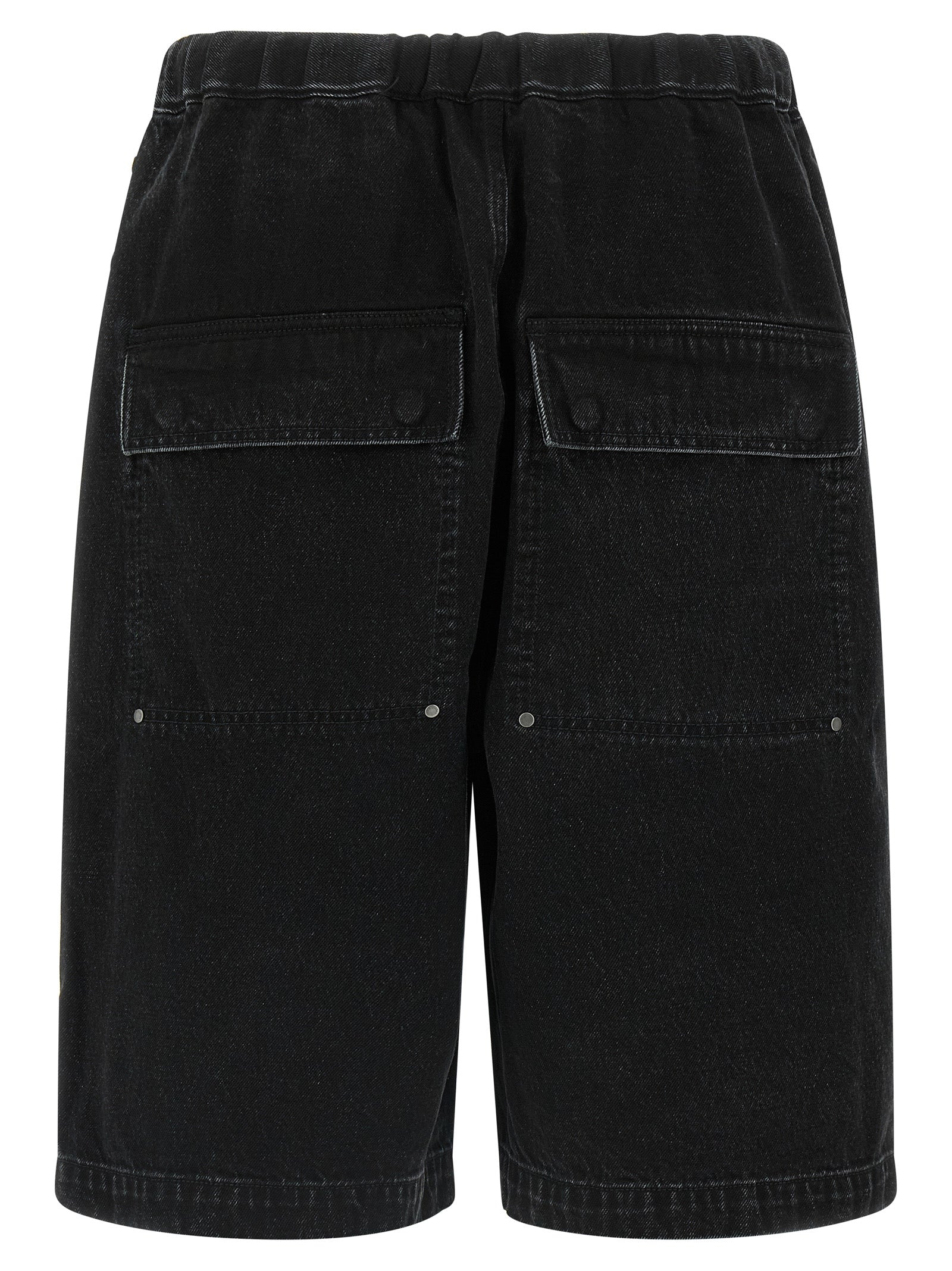 Spar bermuda shorts Black Cotton Bermuda