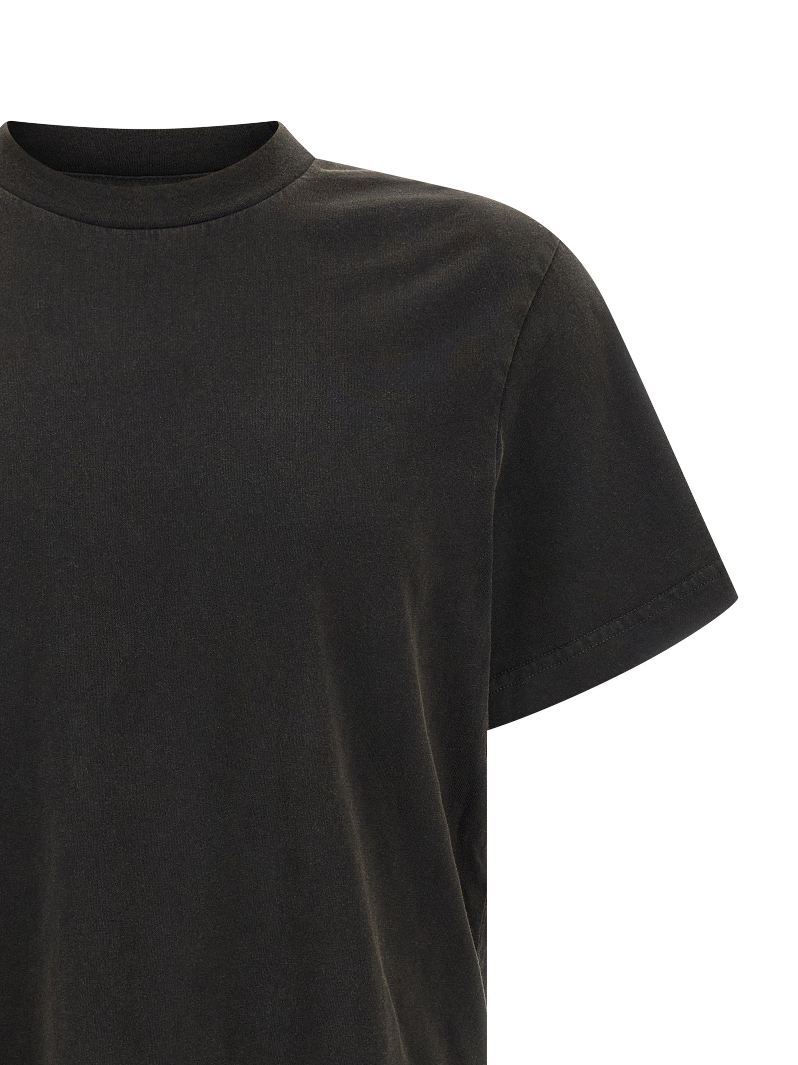 Standard T-shirt Gray Cotton