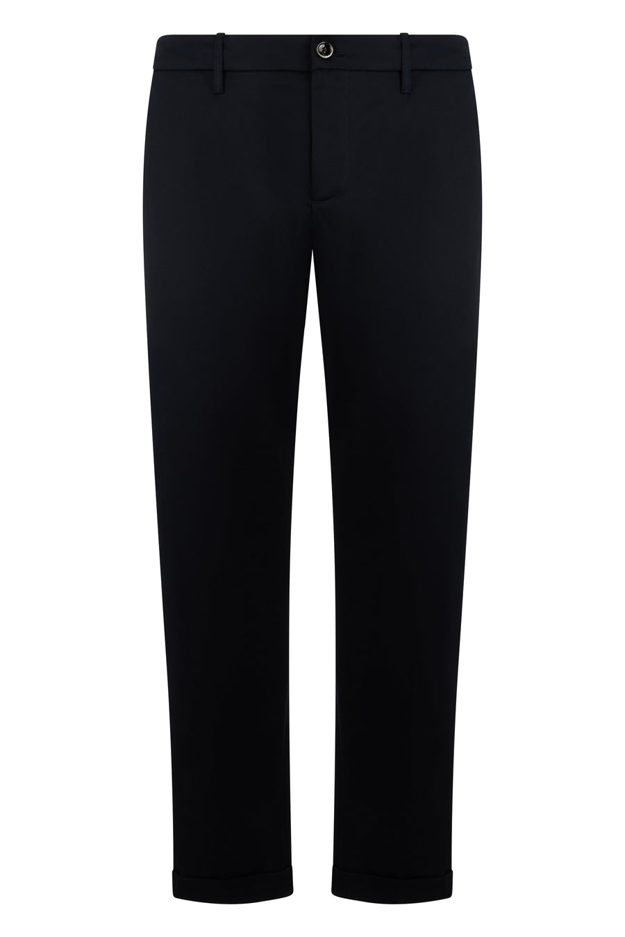 Slim-Fit Chinos Navy Cotton