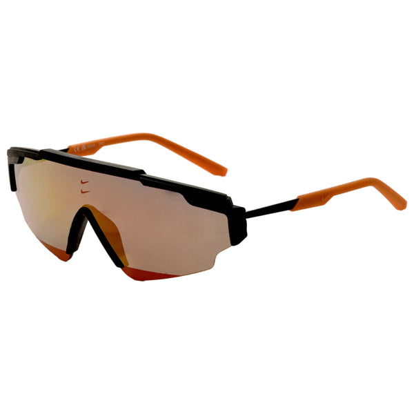 Nike Unisex Marquee Edge 64 Mm Matte Black Sunglasses Ev24027-008 One Color