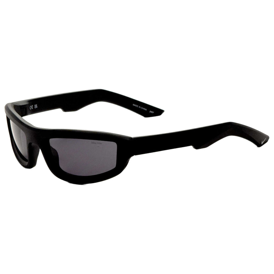Nike Mens Lucent Flash 56 Mm Matte Black Sunglasses Ev24050-010 One Color