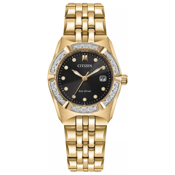 Citizen Womens Corso 28mm Eco-Drive Watch Ew2712-55e One Color Watches