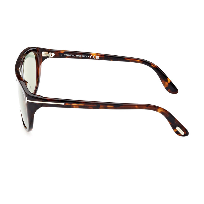FT1002 Marrone Celluloid Occhiali Sole
