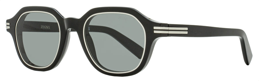 Zegna EZ0250 Plastic (Acetate) sunglasses in black