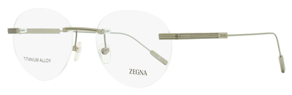 Zegna EZ5263-H Metal (Titanium) eyeglasses in matte palladium
