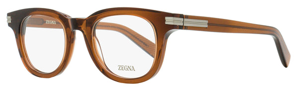 Zegna EZ5279 Acetate eyeglasses in brown