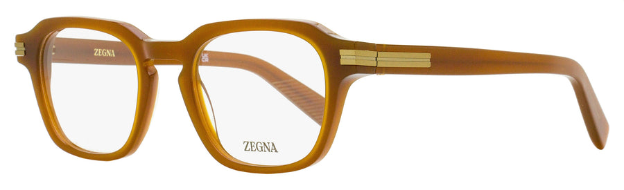Zegna EZ5282 Acetate eyeglasses in brown