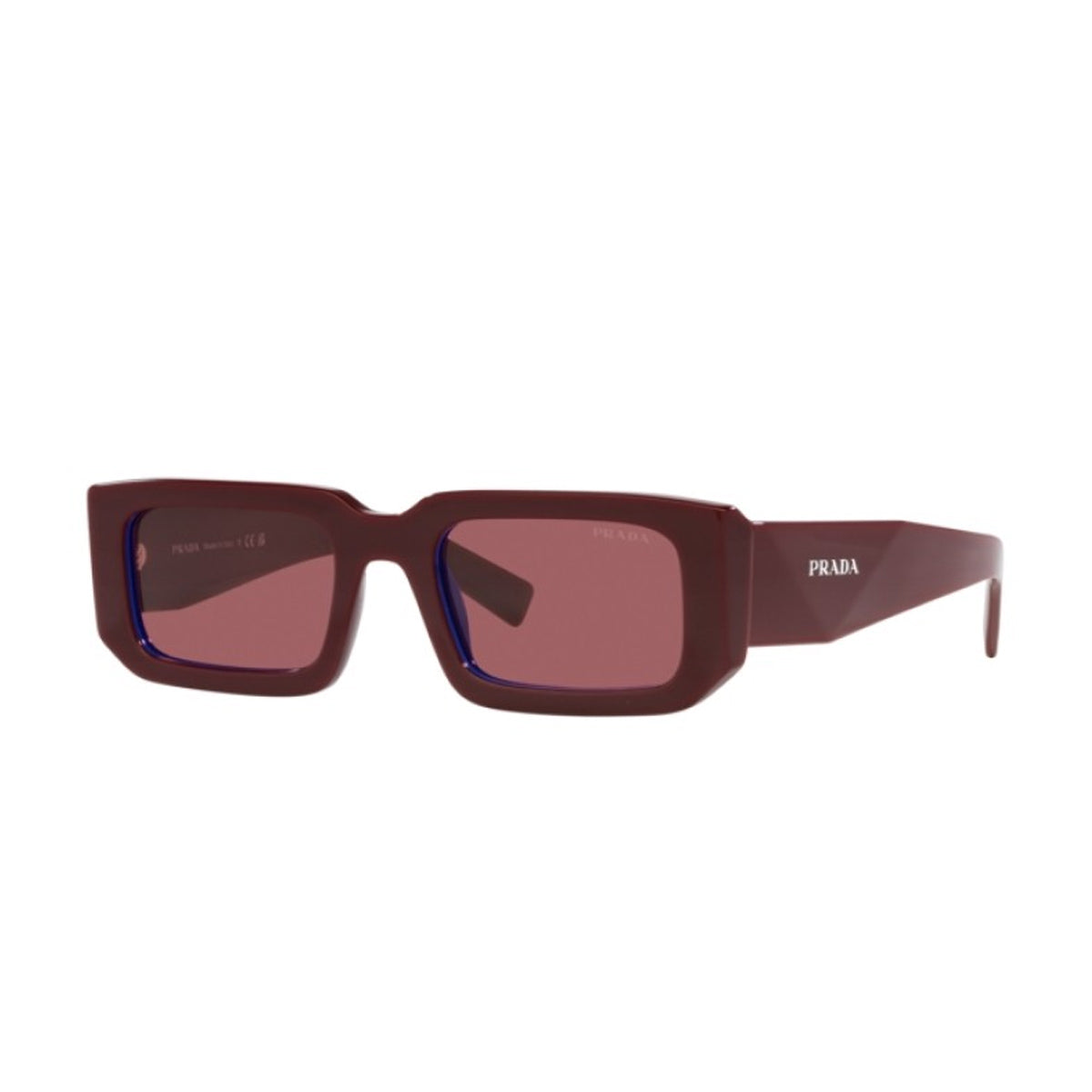 PR06YS 16M08S Rosso Acetate Occhiali Sole