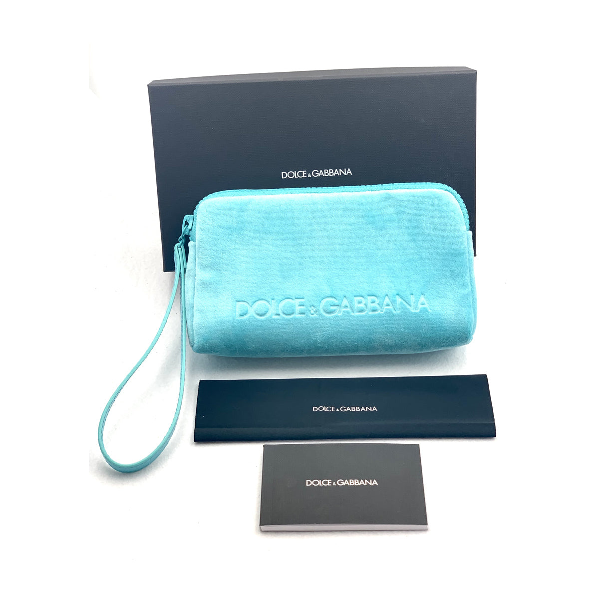 DG6184 334665 Blu Celluloid Occhiali Sole