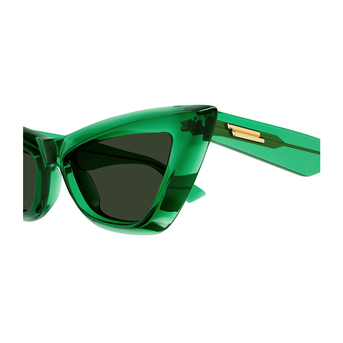 BV1101S LINEA MINIMALIST 010 Verde Celluloid Occhiali Sole