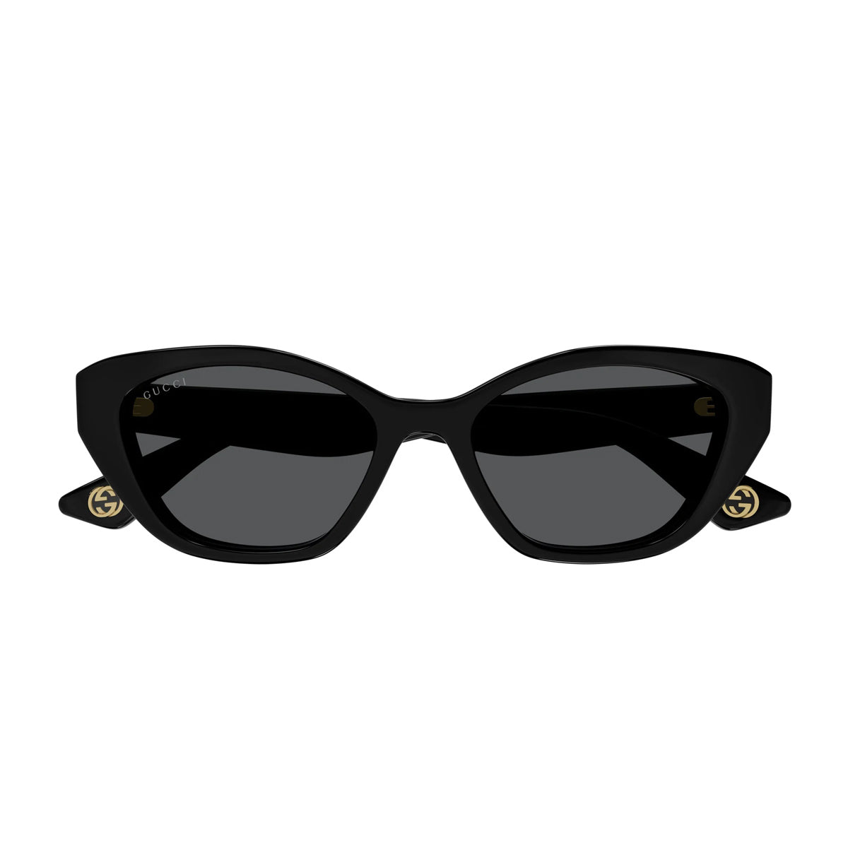 GG1638S LINEA LETTERING 001 black grey Nero Recycled Acetate Occhiali Sole