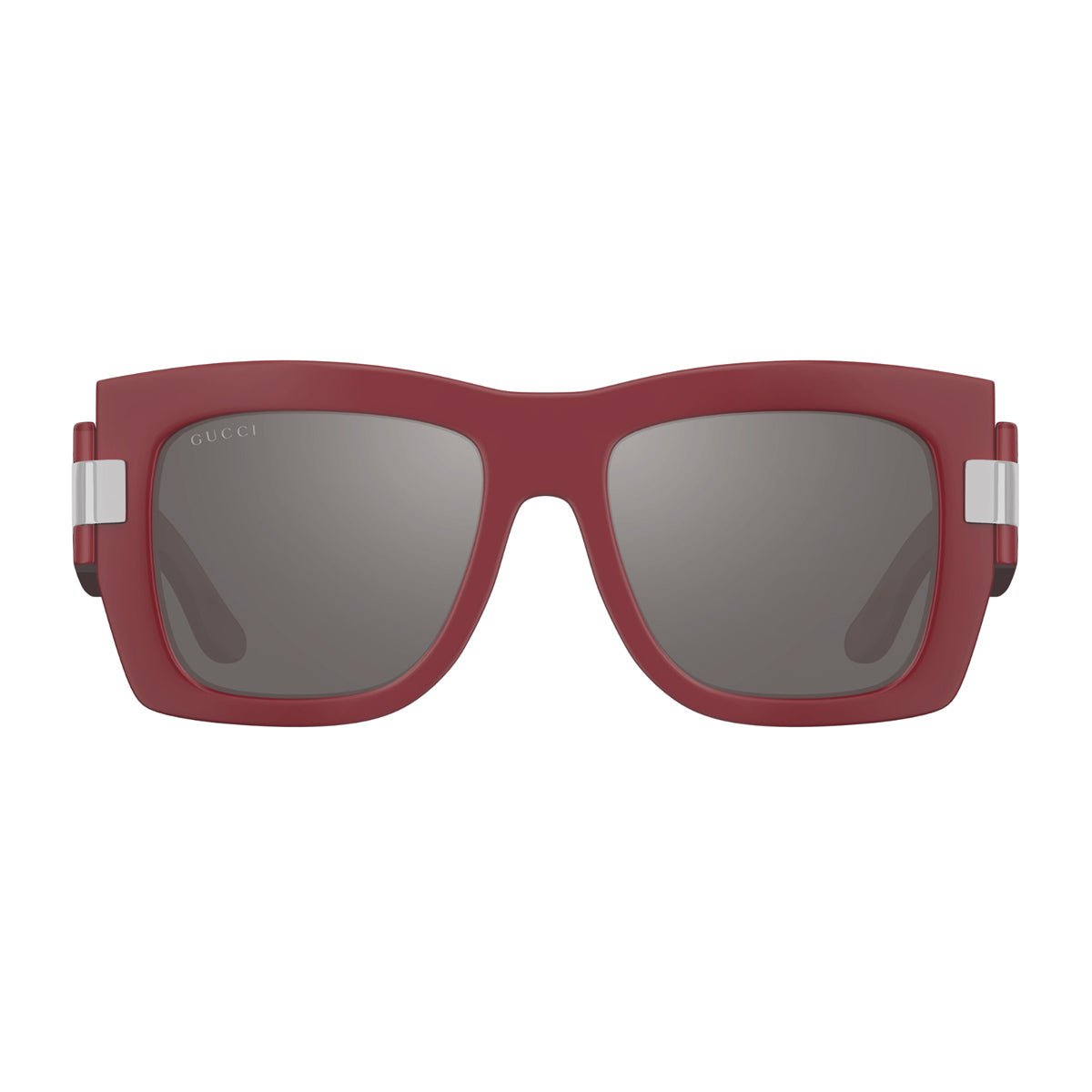 Gucci GG1688S Linea GG Logo 003 Red Grey Rosso Acetate Occhiali Da Sole