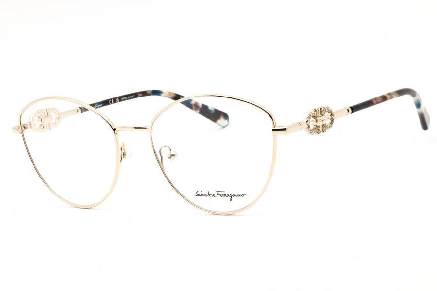 Salvatore Ferragamo Sf2220r Eyeglasses Gold