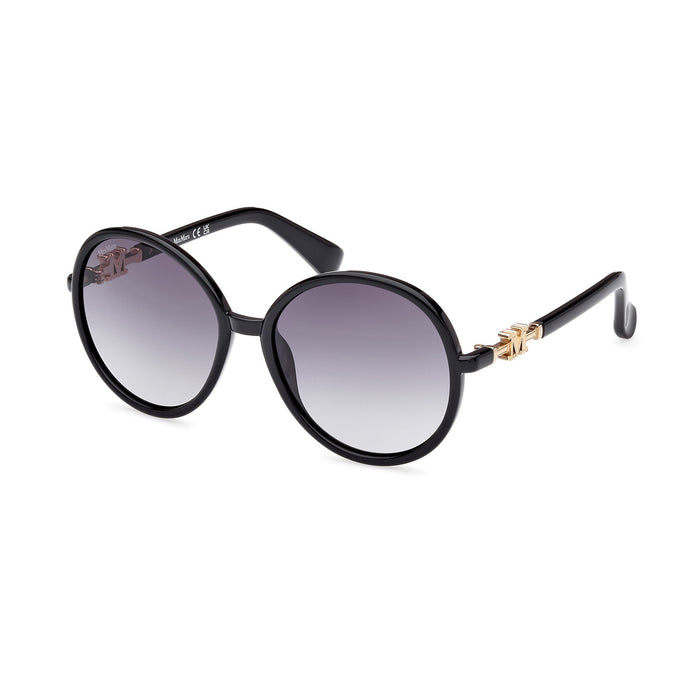 MM0065 01B Nero Acetate Occhiali Sole