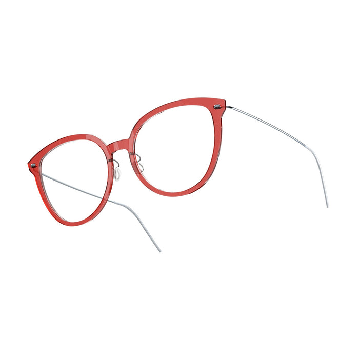 N.o.w. 6618 C18M - P25 Rosso Titanium Occhiali Vista