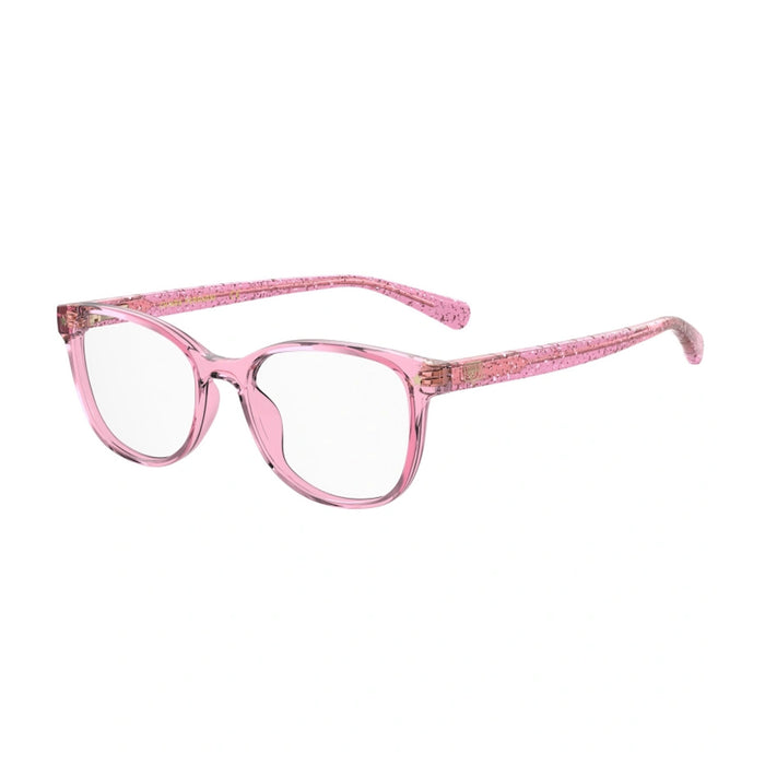Cf 1027 QR0-15 PINK GLITTER Rosa Acetate Occhiali Vista