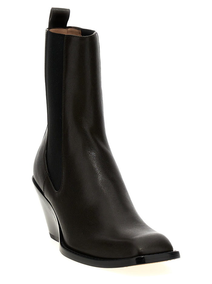 Austin ankle boots Brown Calfskin Leather (bos Taurus) Boots