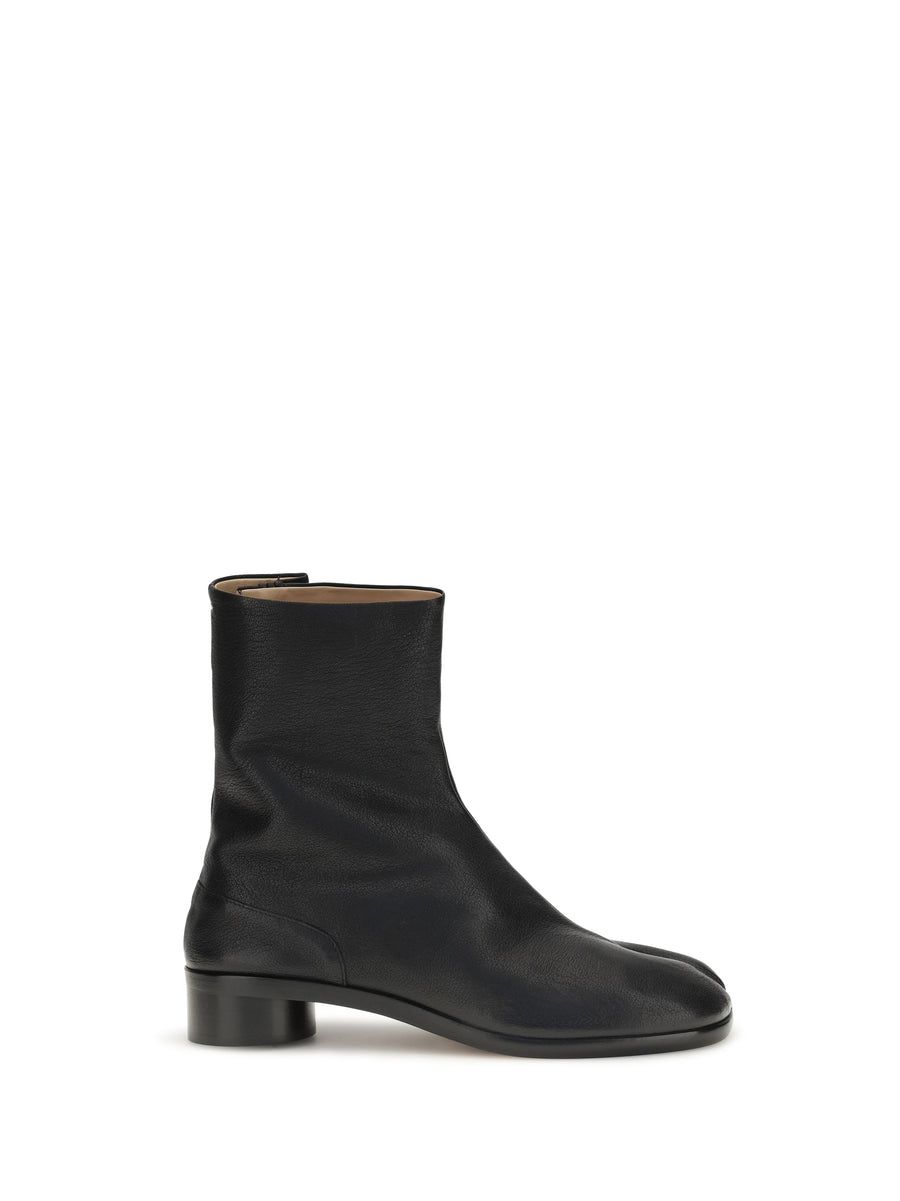 Maison Margiela 100% Calf leather Bos Taurus ankle boot in black