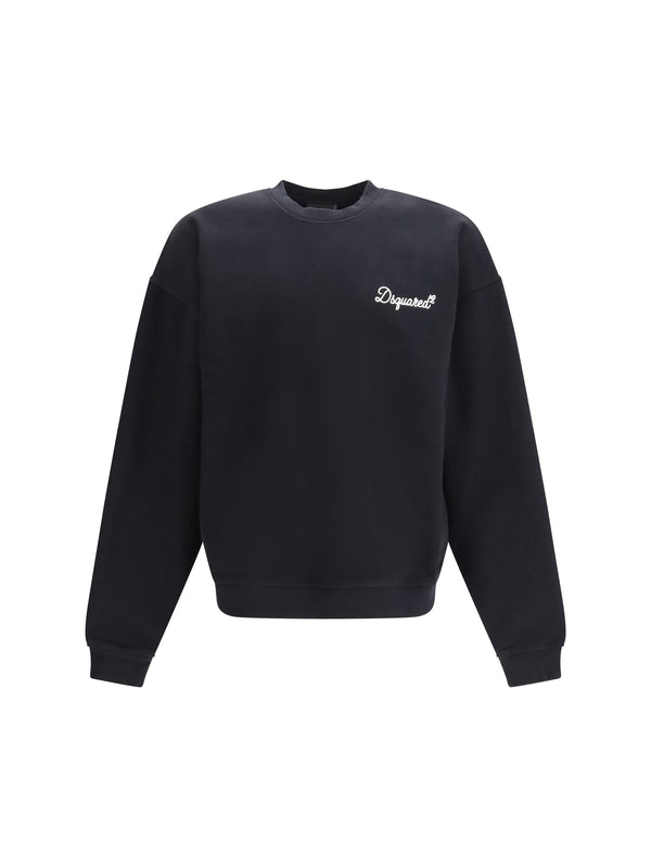 Dsquared2 100% Cotton sweatshirt in black
