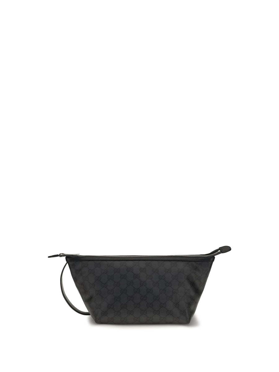 Gucci 45% cotton clutch in black