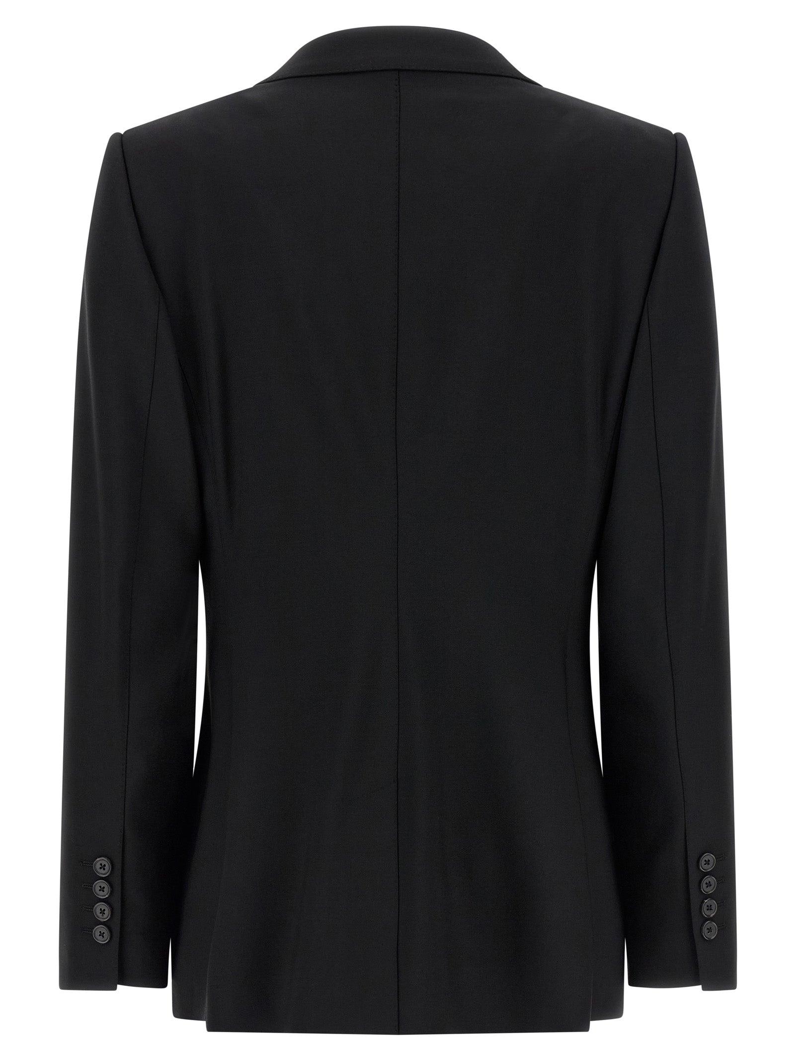 Turlington blazer Black Virgin Wool Elastane Blazer, Suits