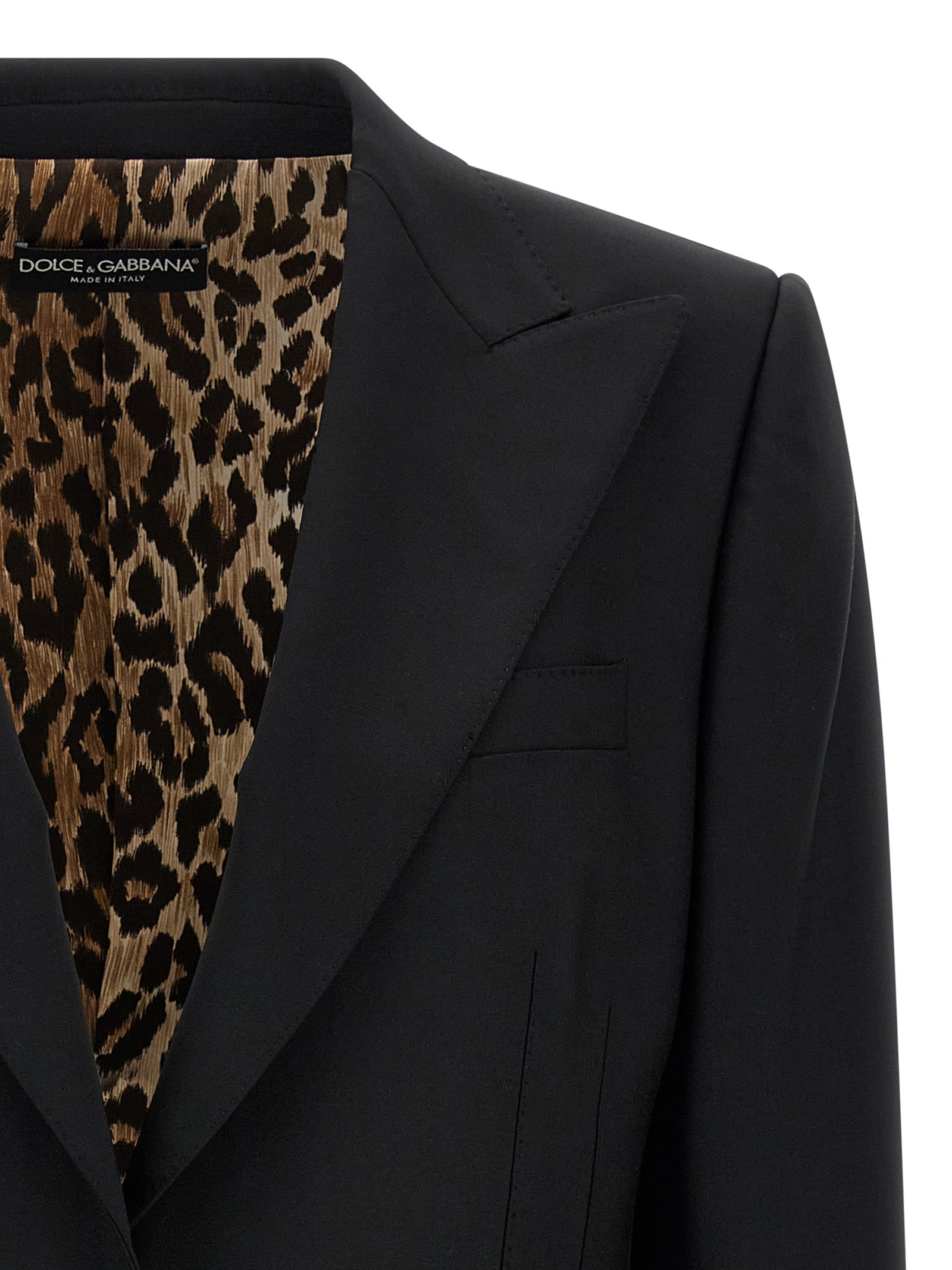Turlington blazer Black Virgin Wool Elastane Blazer, Suits