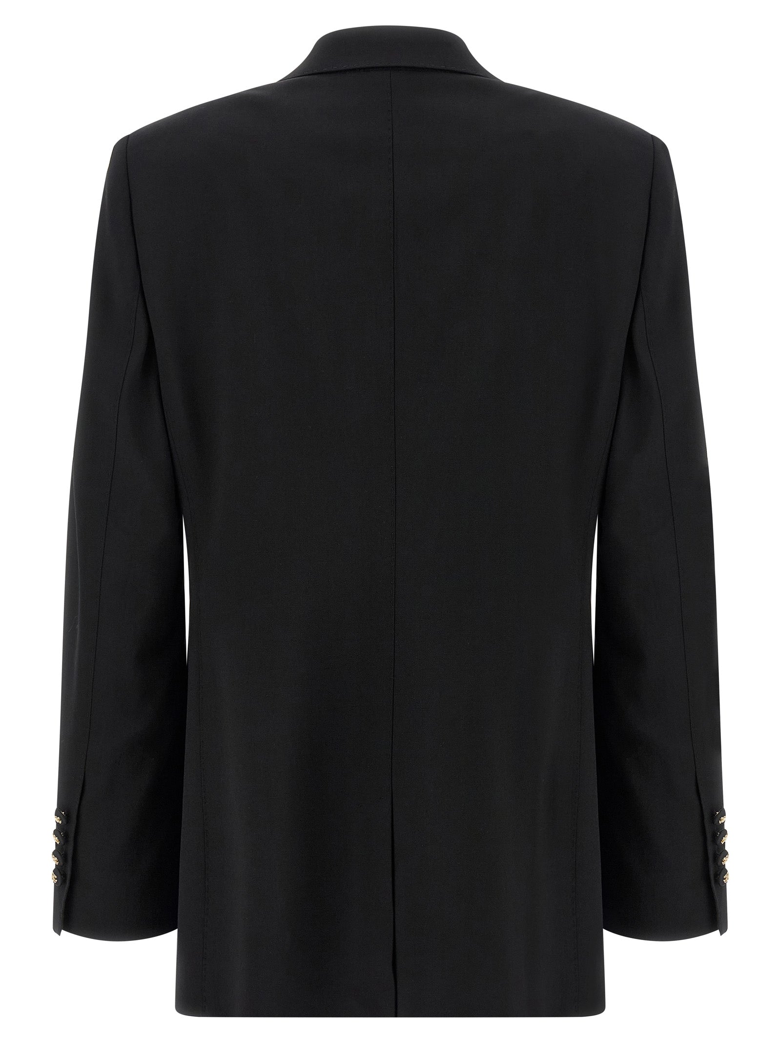 Turlington blazer Black Virgin Wool Elastane Blazer, Suits