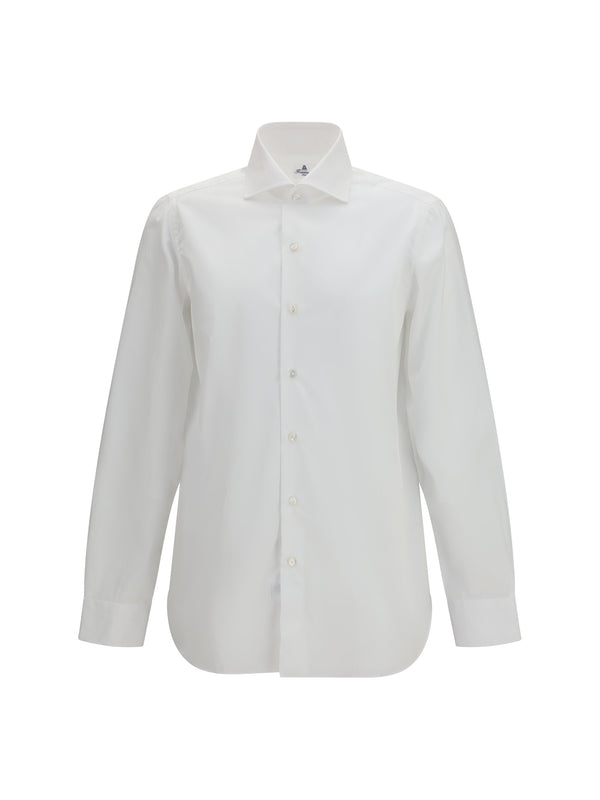 Finamore 100% Cotton shirt in white