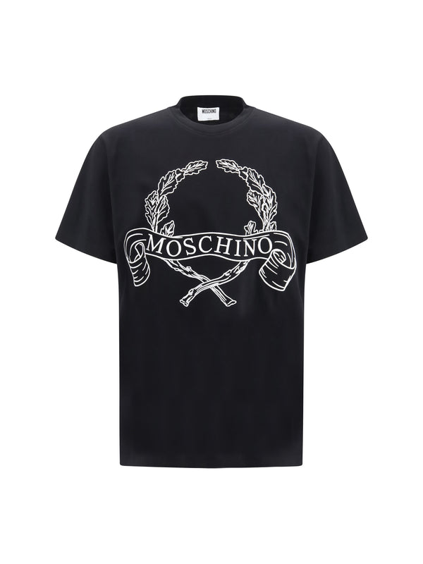Moschino 100% Cotton t-shirt in black