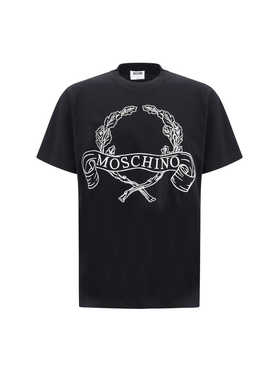 Moschino 100% Cotton t-shirt in black